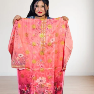 জর্জেট প্রিমিয়াম কোয়ালিটি থ্রি পিস